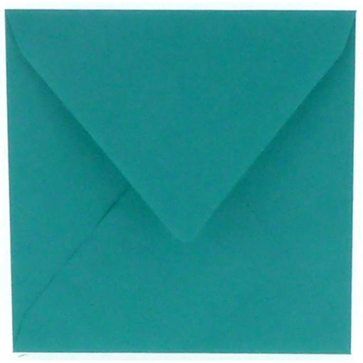 Picture of ENVELOPES 160X160 SQUARE TURQUOISE - 6 PACK
